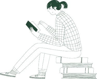 bookcook reading art illustration
